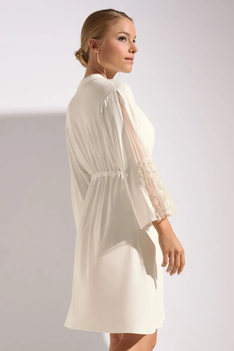 023411 DAYDREAM Robe Morning Gown - Cream