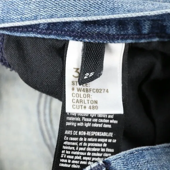 3x1 High Rise Mom Straight Jeans
