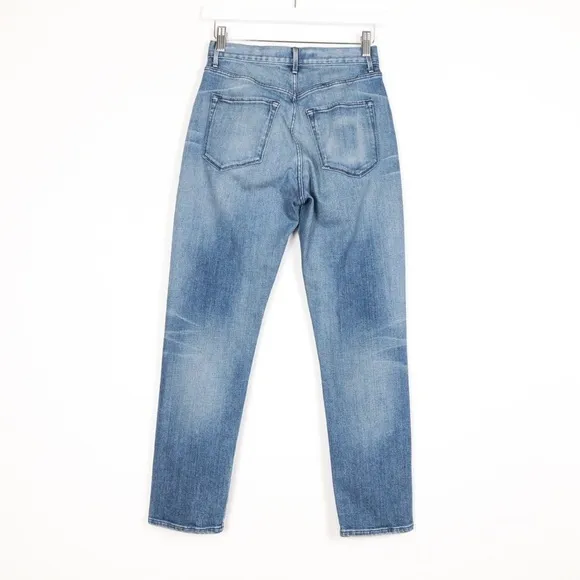 3x1 High Rise Mom Straight Jeans