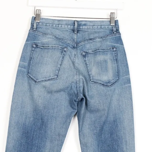 3x1 High Rise Mom Straight Jeans