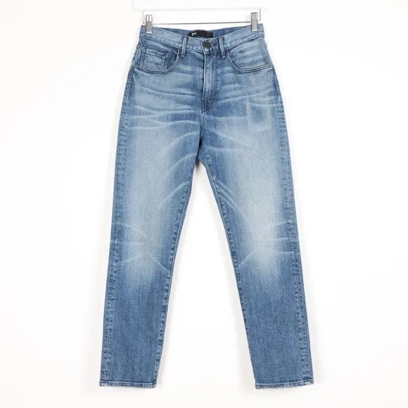 3x1 High Rise Mom Straight Jeans