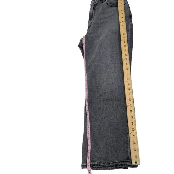 Abercrombie &amp; Fitch the ankle straight ultra high rise jeans size 28 US 6
