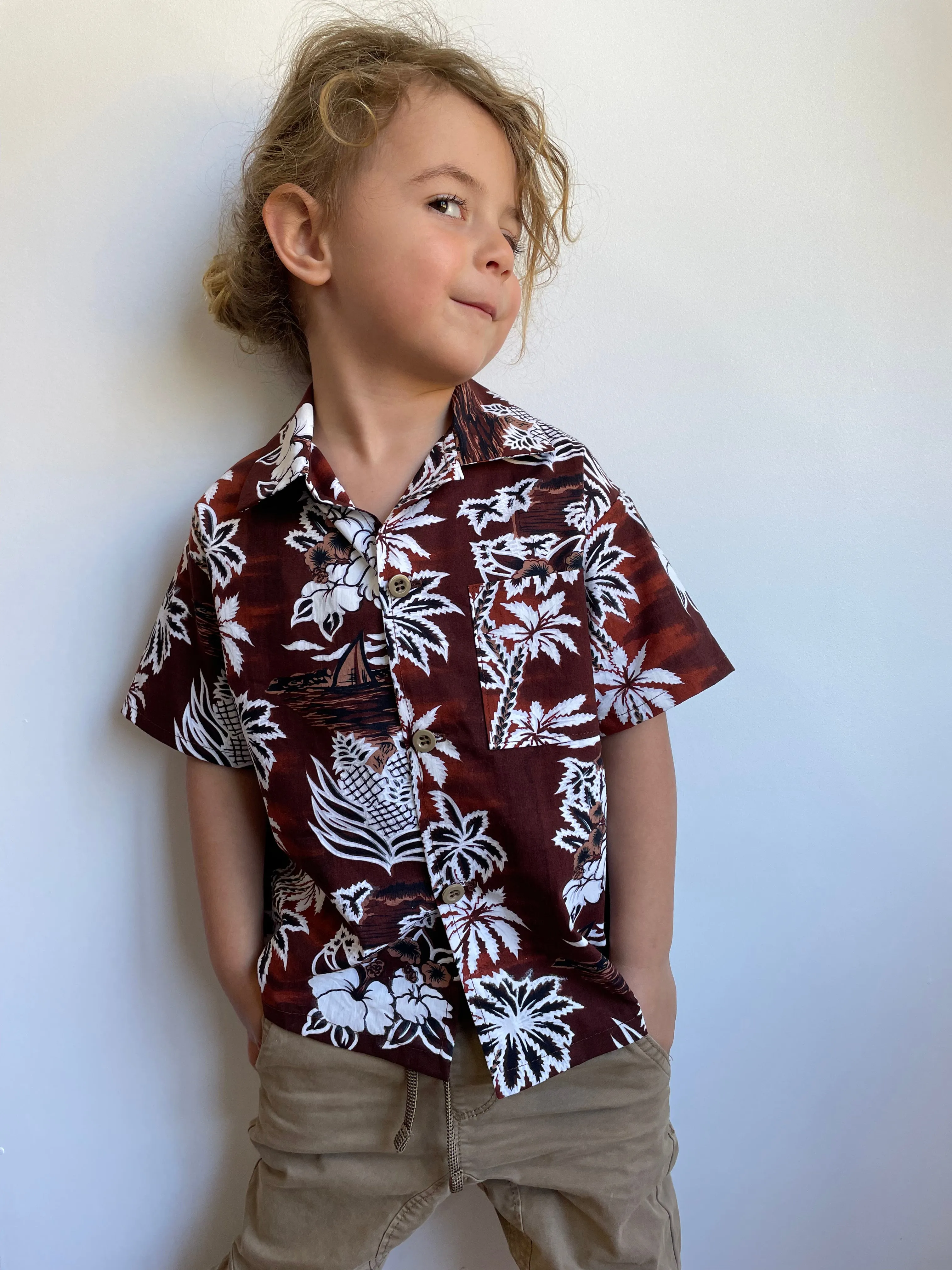‘Alan Harper’ - Button Up Shirt