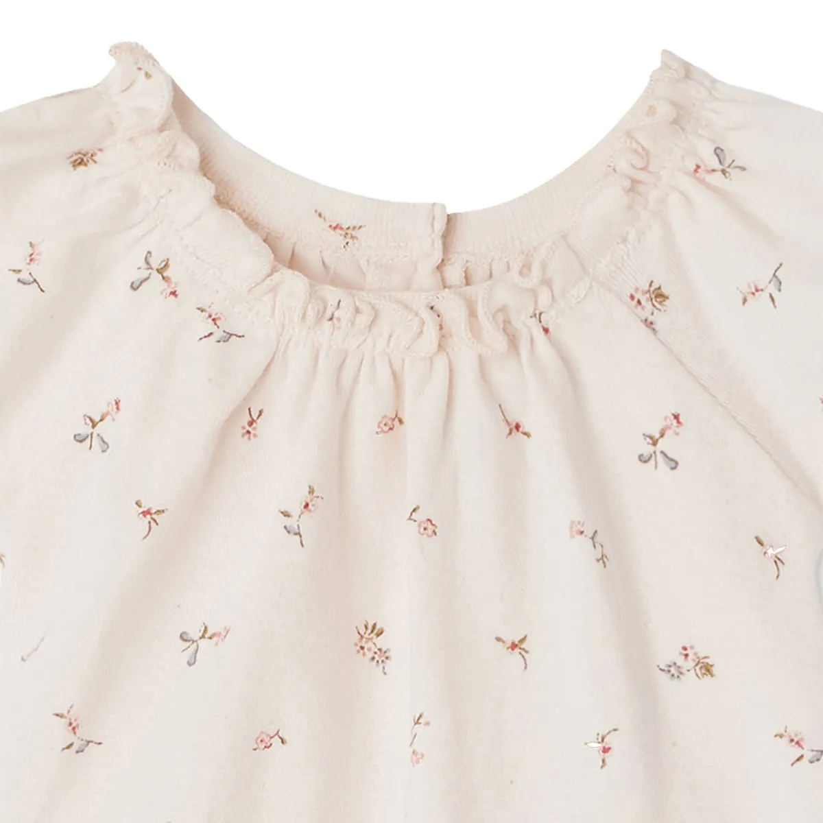 Amissa Light Pink Floral Two Piece Set