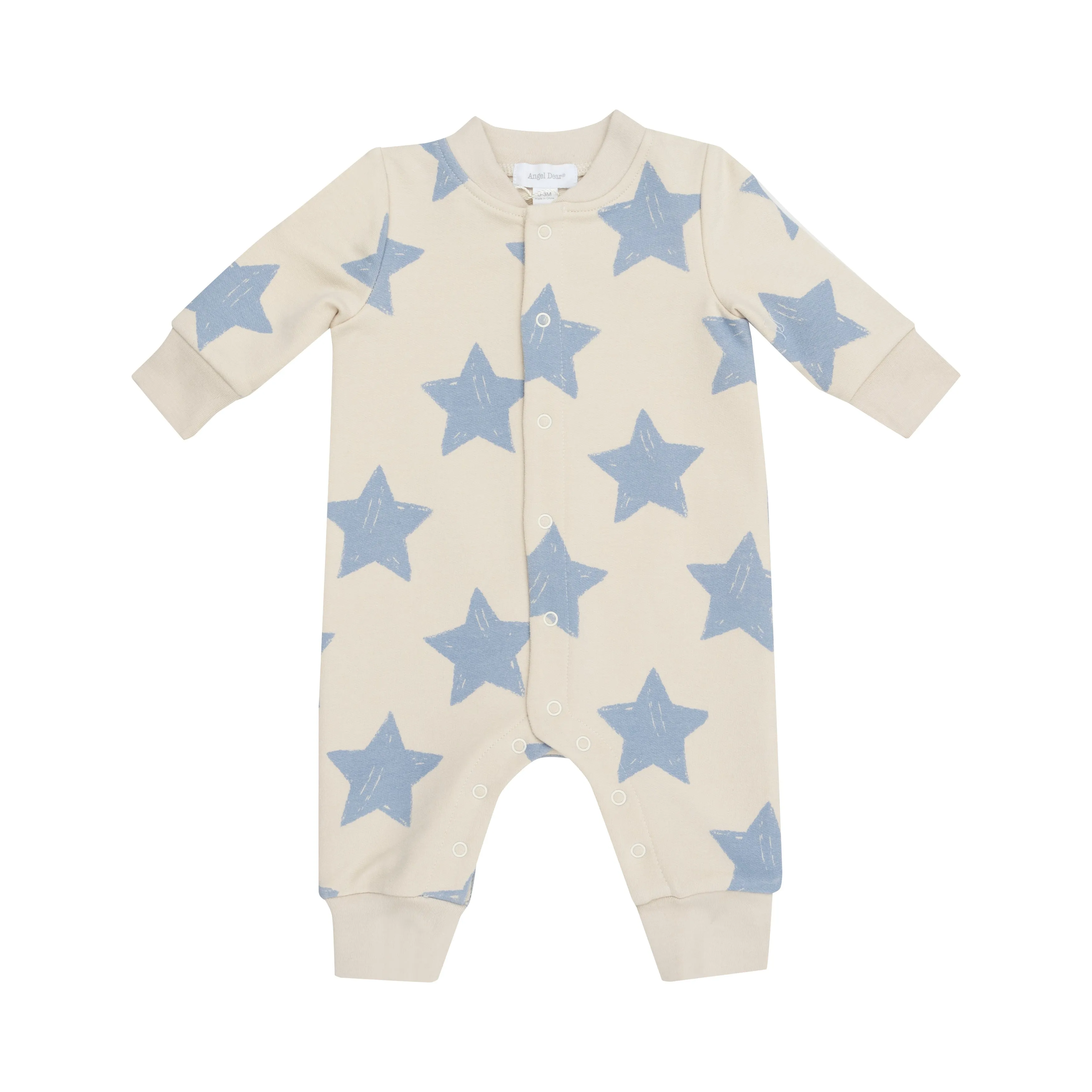 Angel Dear Blue Stars Romper
