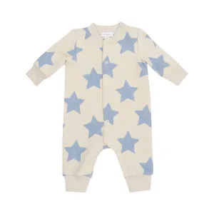 Angel Dear Blue Stars Romper