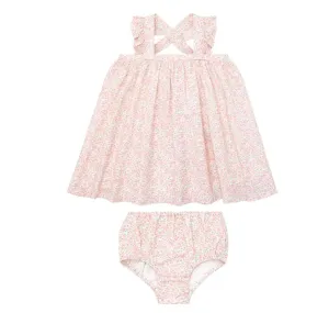 Antique Floral Flutter Tank and Bloomer Set