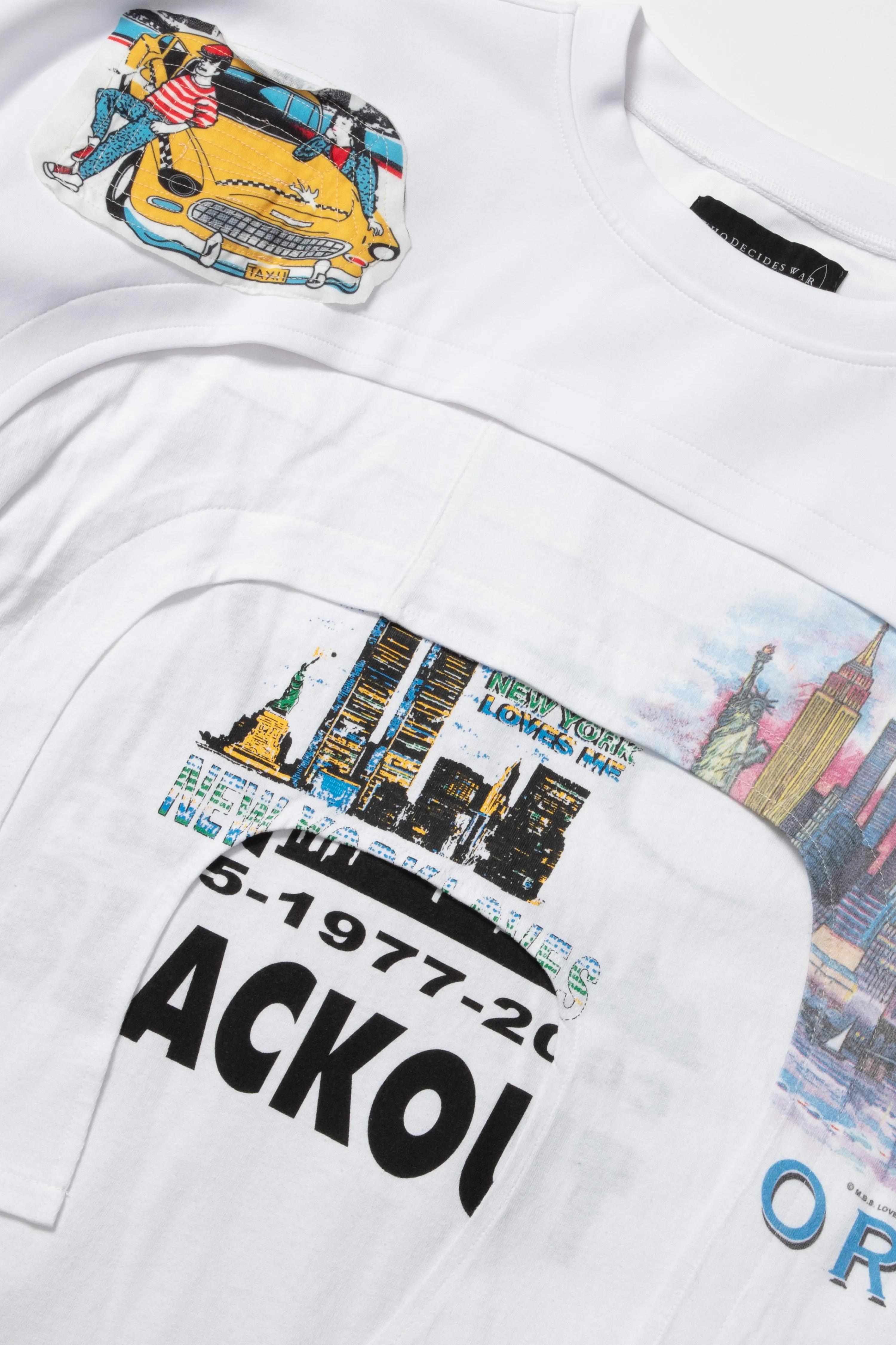 ARCHED COLLAGE SHORT SLEEVE