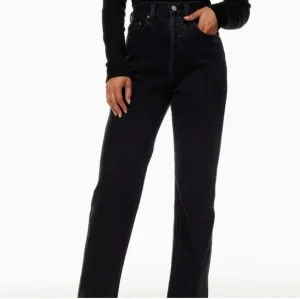 Aritzia Denim Forum Joni Hi Rise Jeans Black Womens 29L