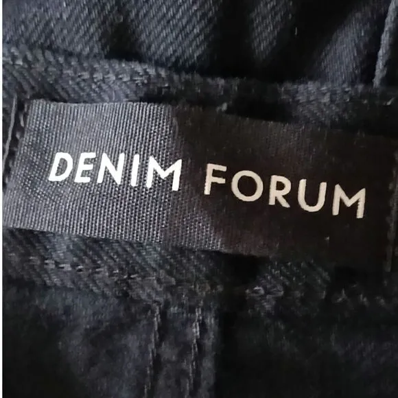 Aritzia Denim Forum Joni Hi Rise Jeans Black Womens 29L