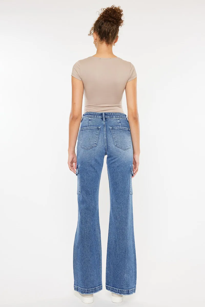 Aspen High Rise Wide Flare Jeans