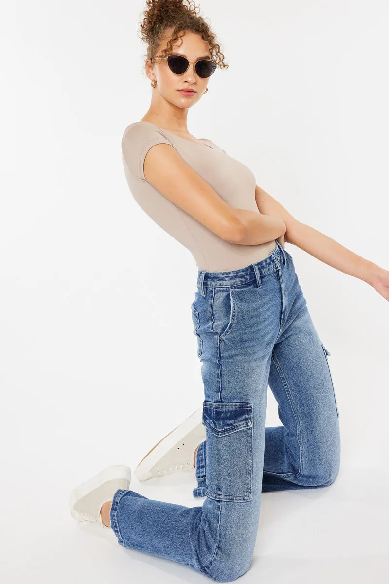 Aspen High Rise Wide Flare Jeans