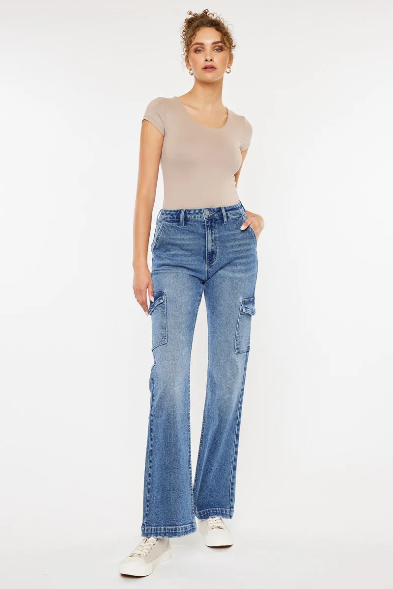 Aspen High Rise Wide Flare Jeans