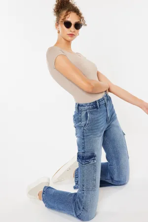 Aspen High Rise Wide Flare Jeans