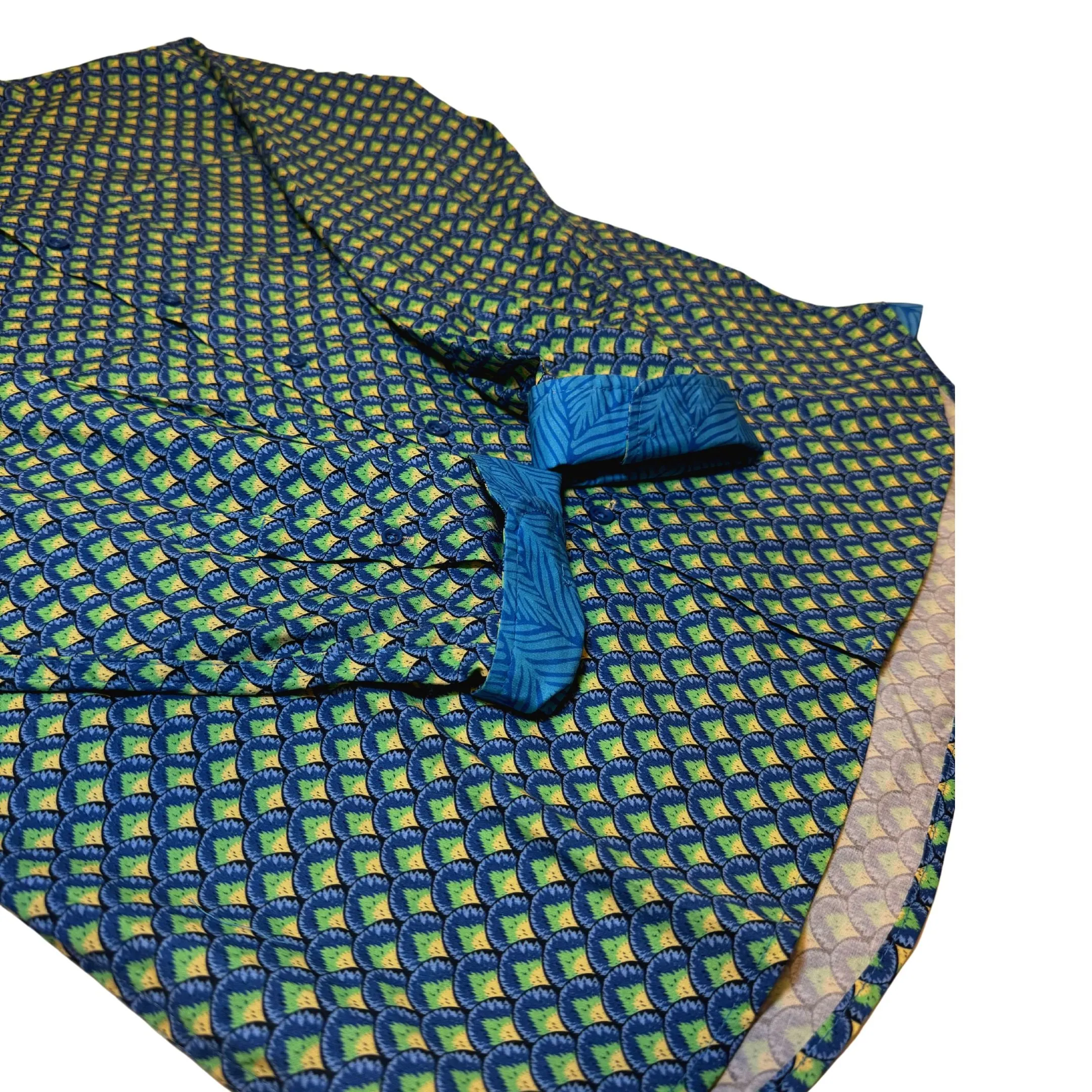 Authentic Elvis Tiki Bar Long Sleeve Woven Shirt