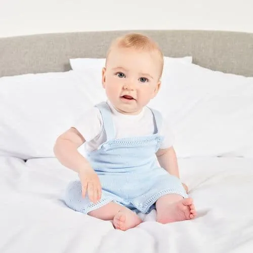 Baby Dungarees - Blue