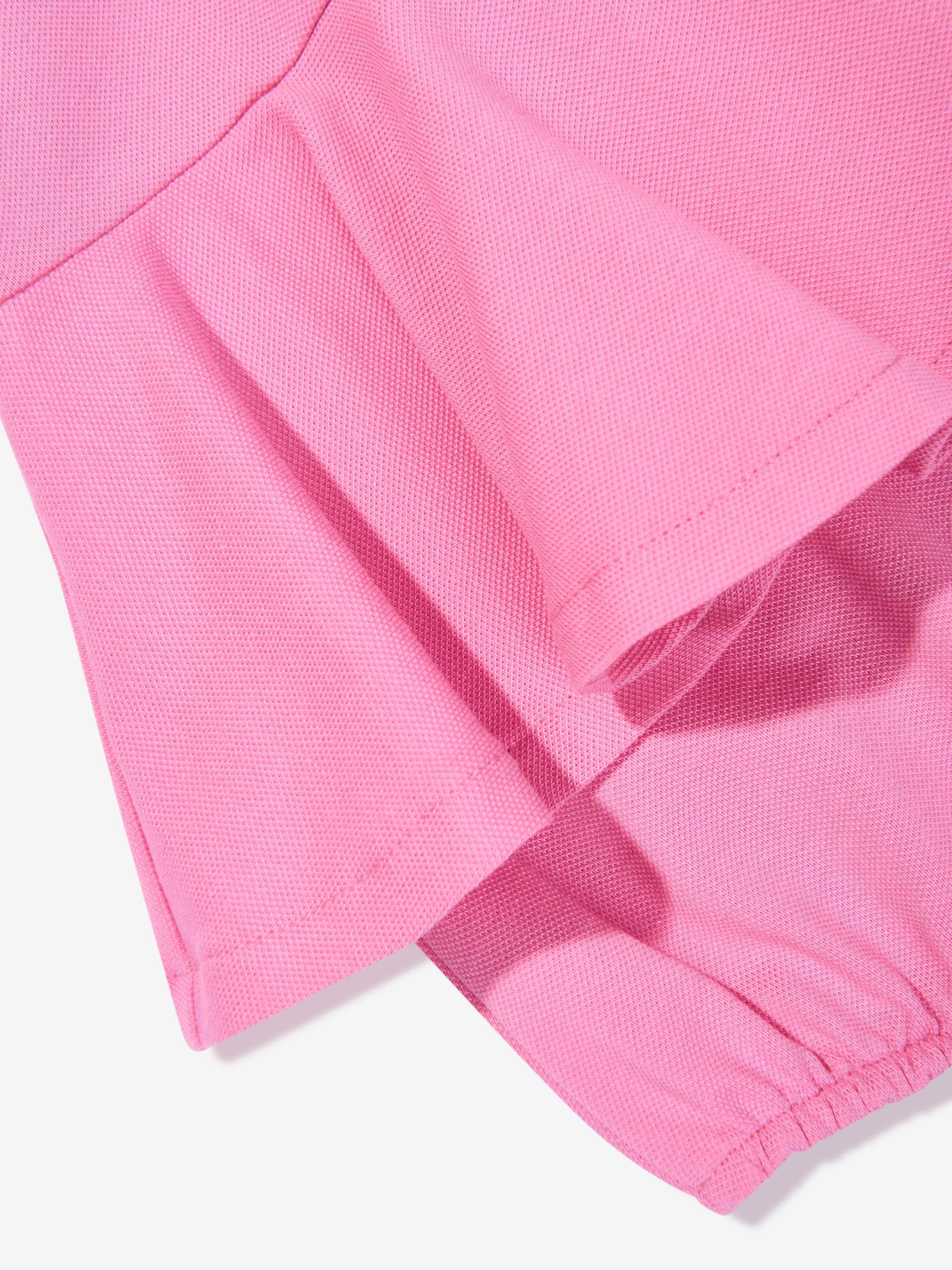 Baby Girls Peplum Romper in Pink