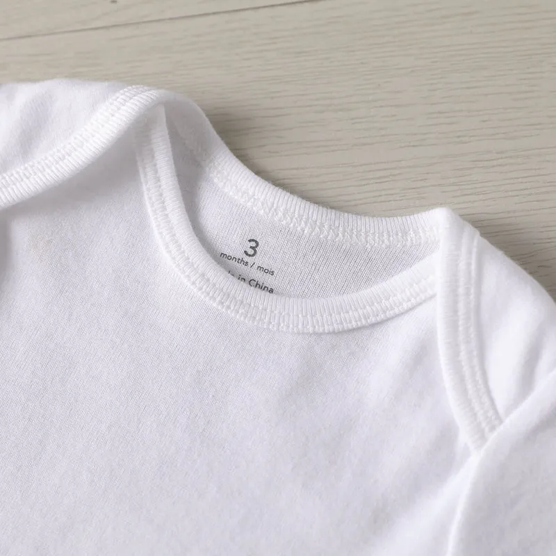Baby Romper Love Daddy White