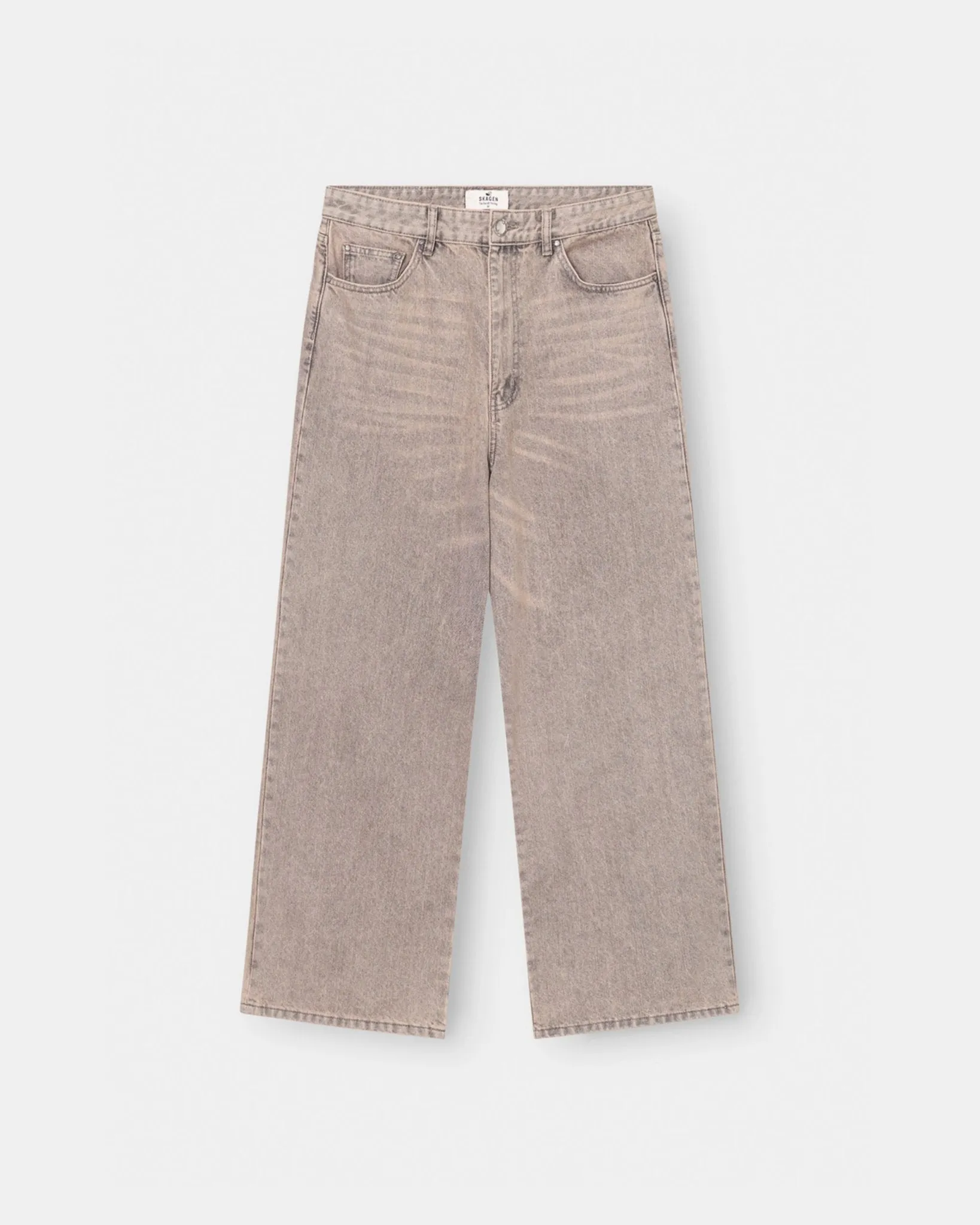 Baggy Denim Jeans Rose Vintage Wash