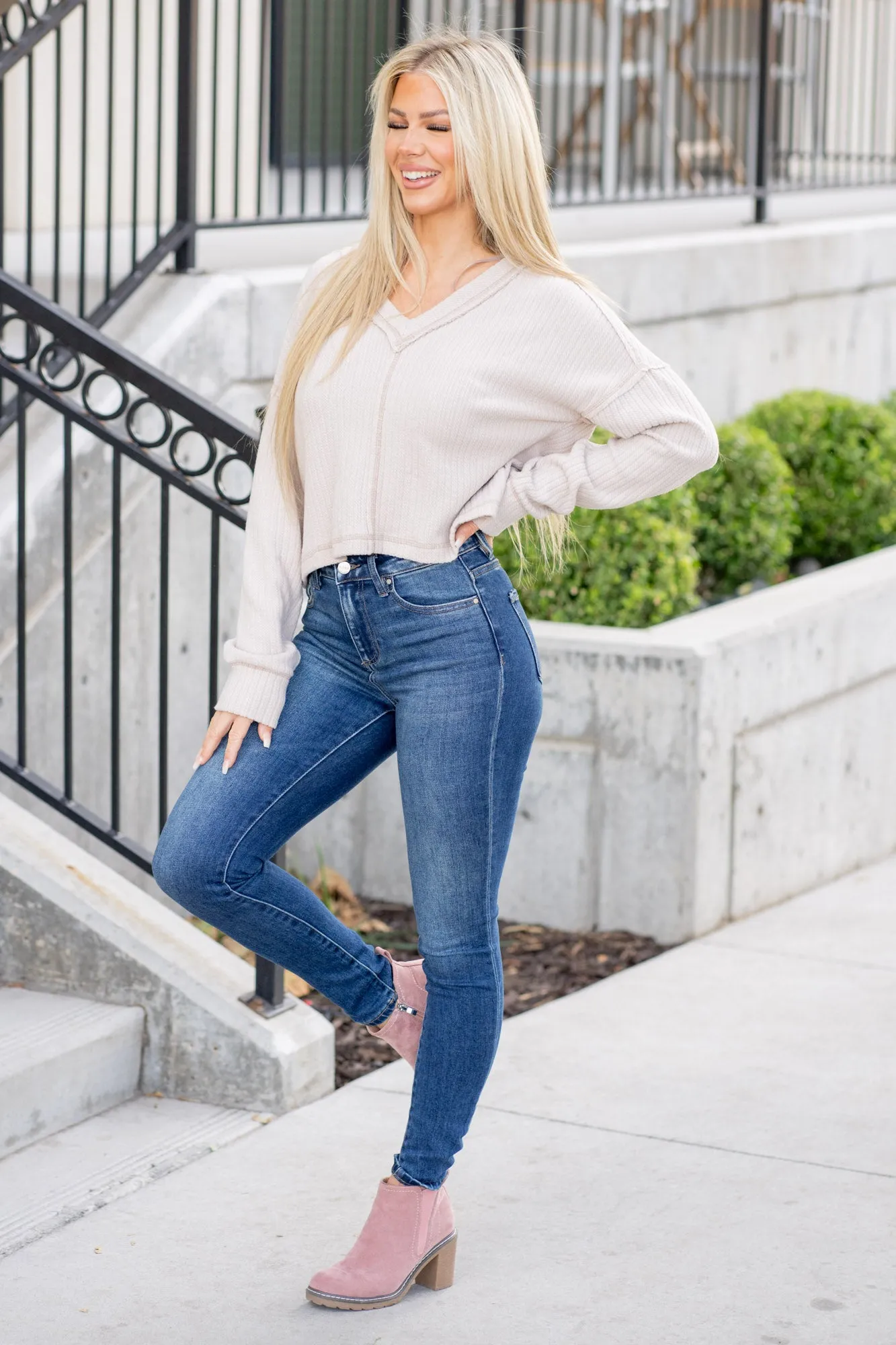 Basic Bae High Rise Skinny