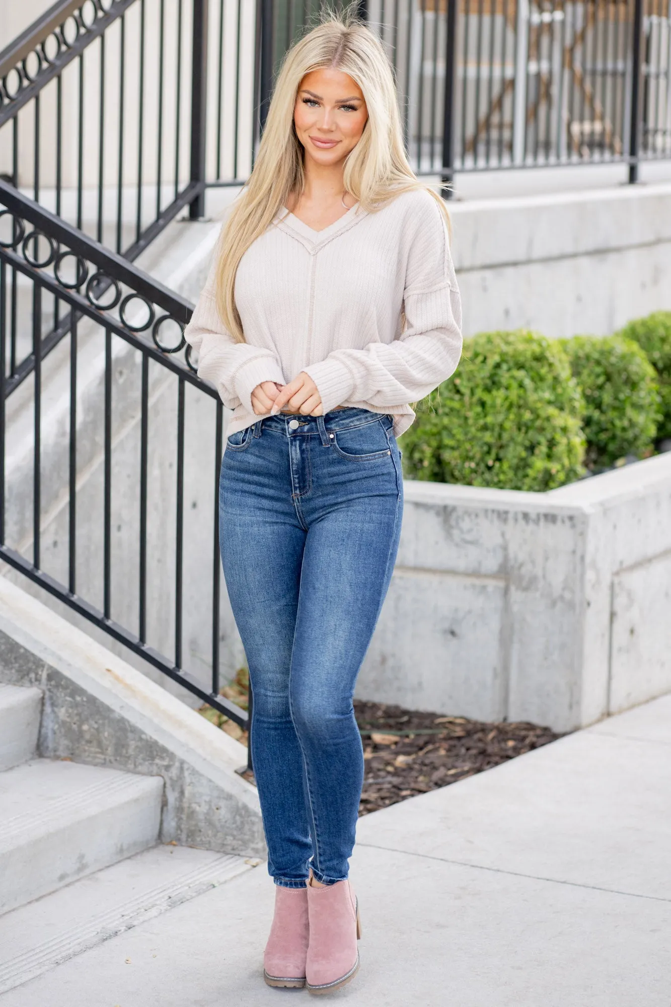 Basic Bae High Rise Skinny