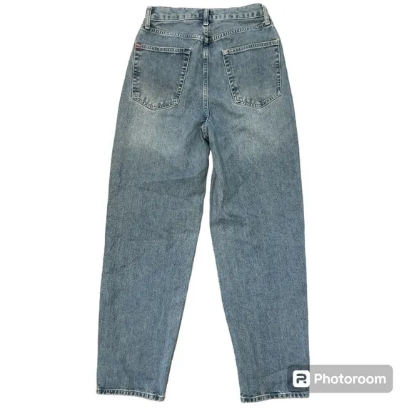 BDG Jeans Womens High Rise Baggy Medium Wash Blue Size 28