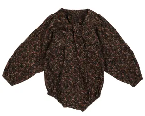Belati Corduroy Liberty Print Romper