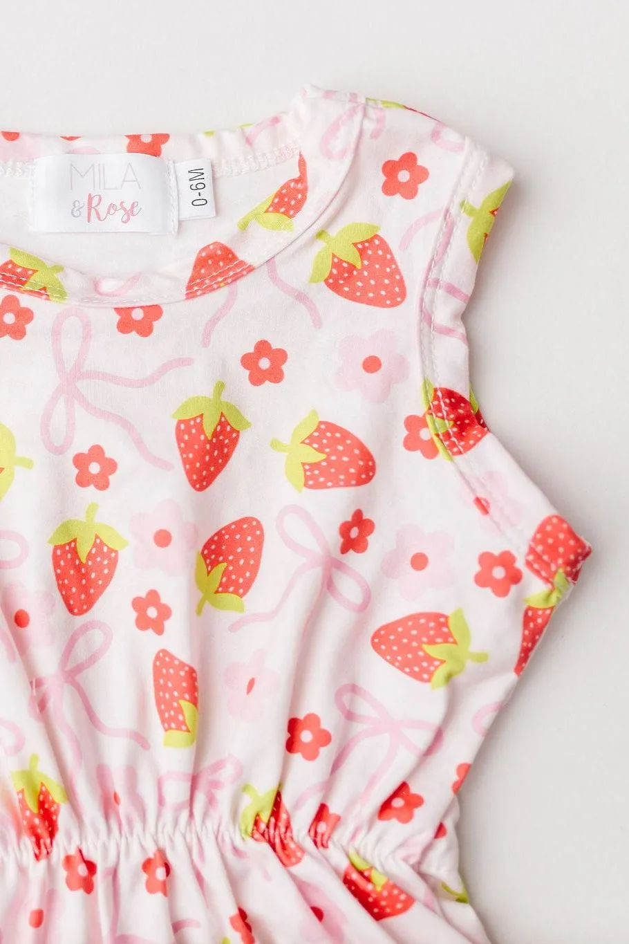 Berry Charming Pom Pom Romper