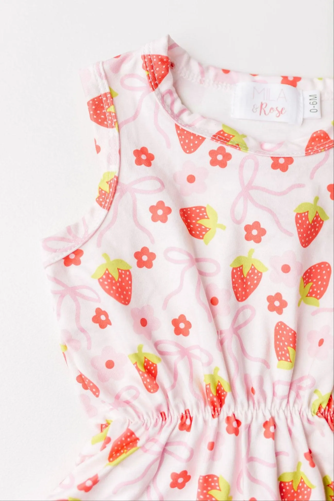 Berry Charming Pom Pom Romper