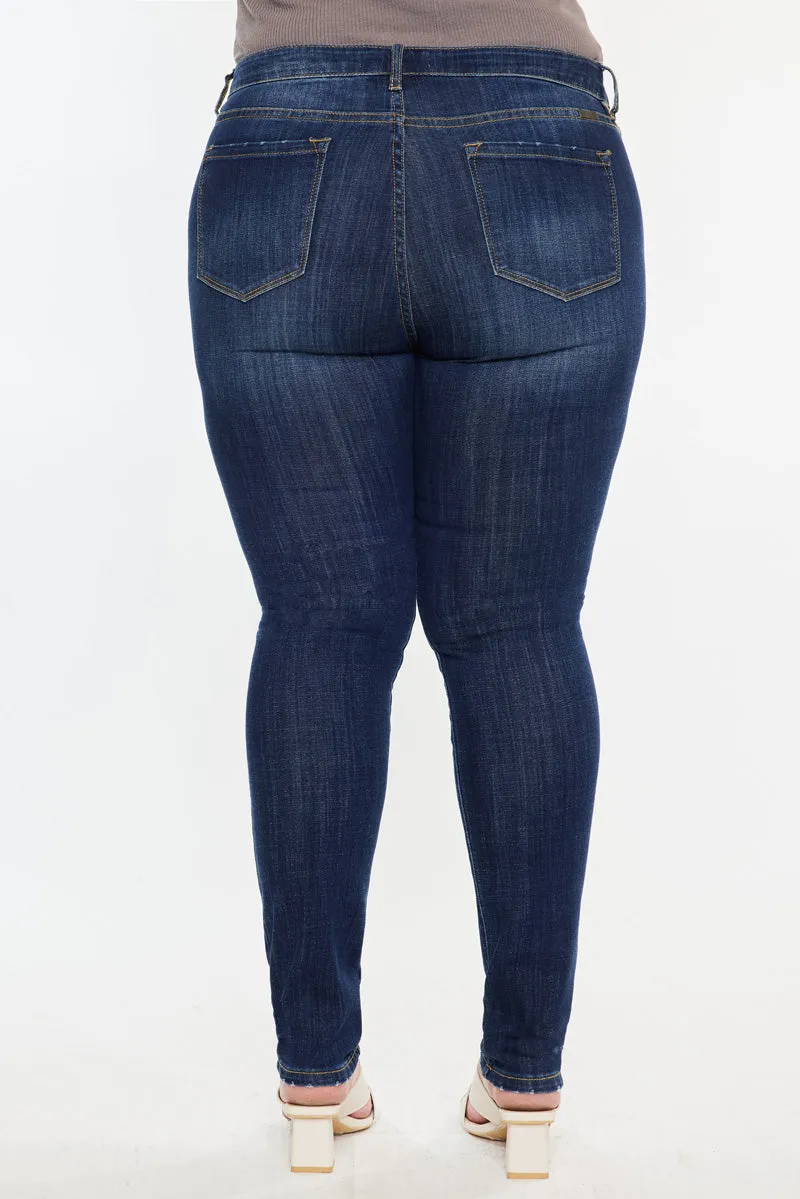 Beth High Rise Super Skinny Jeans (Plus Size)