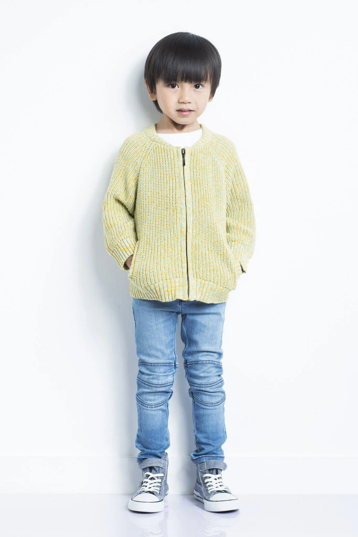 Biker Jeans Light Wash
