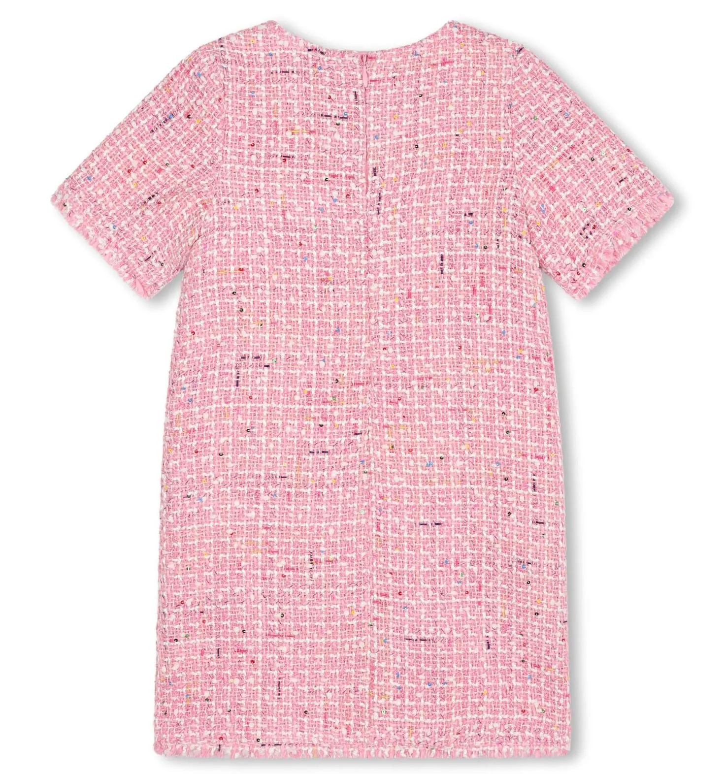 Billieblush Short Sleeve Tweed Dress