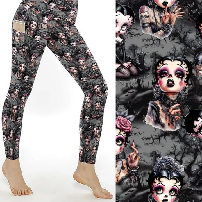 Black Betty - Gothic Leggings