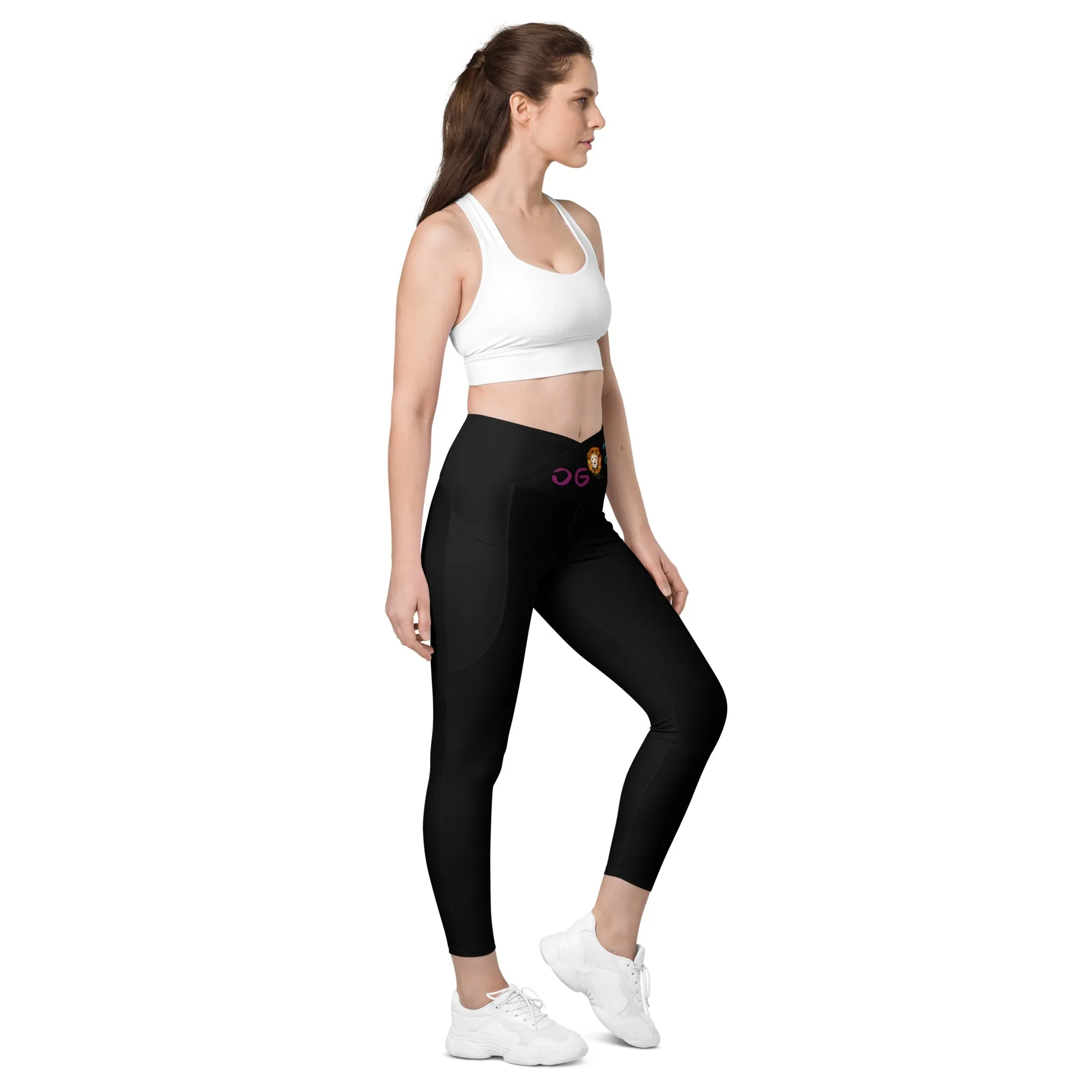 Black Crossover Leggings