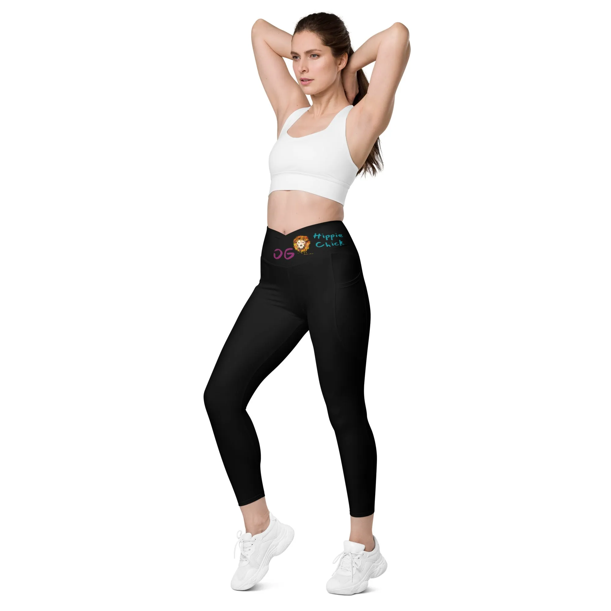 Black Crossover Leggings