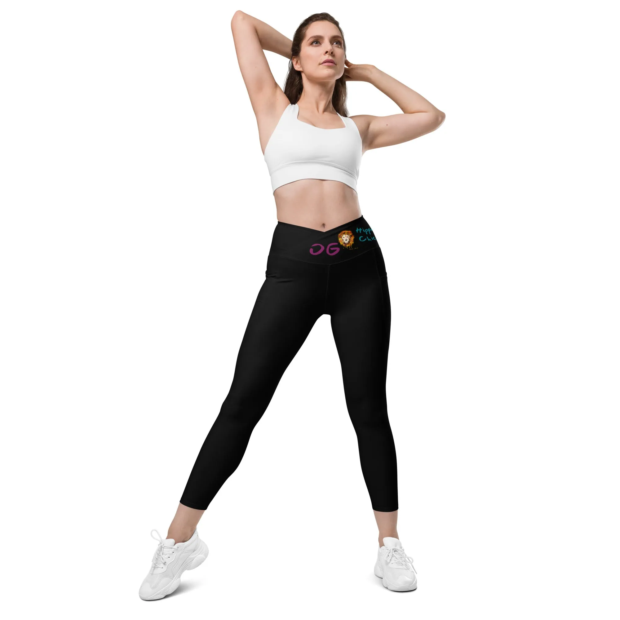 Black Crossover Leggings