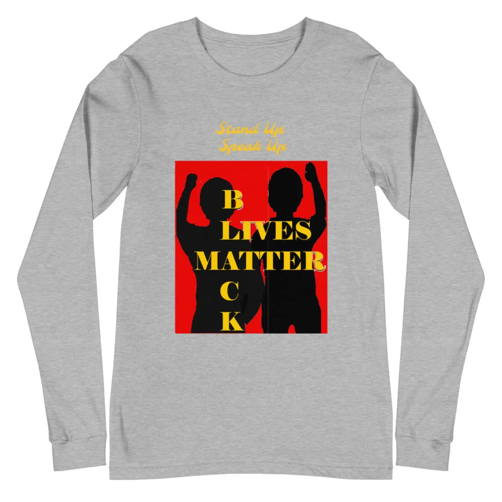 Black Lives Matter Unisex Long Sleeve Tee