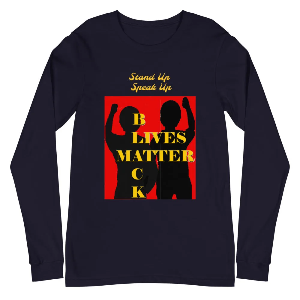 Black Lives Matter Unisex Long Sleeve Tee