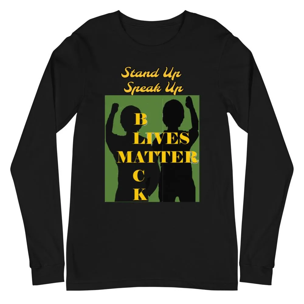 Black Lives Matter Unisex Long Sleeve Tee