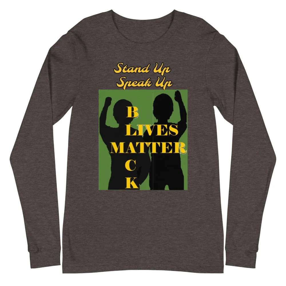 Black Lives Matter Unisex Long Sleeve Tee