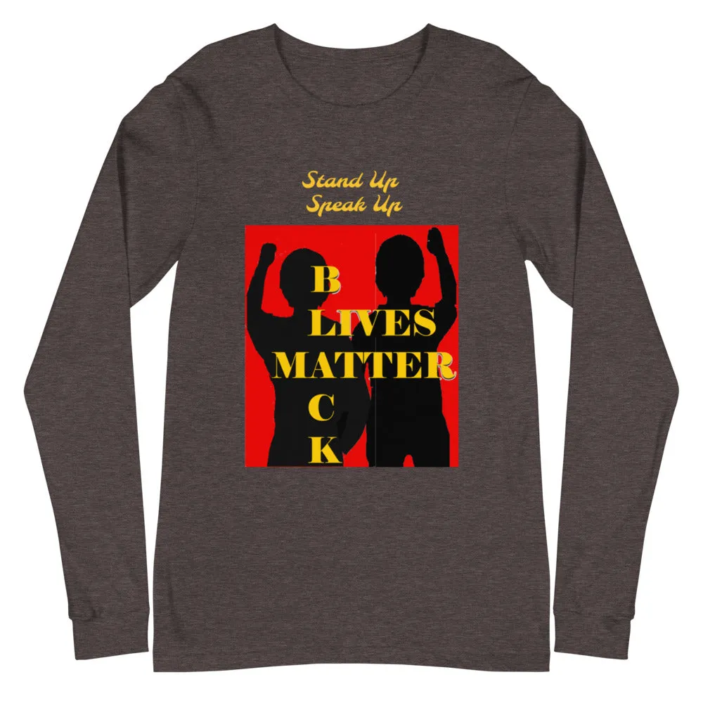 Black Lives Matter Unisex Long Sleeve Tee