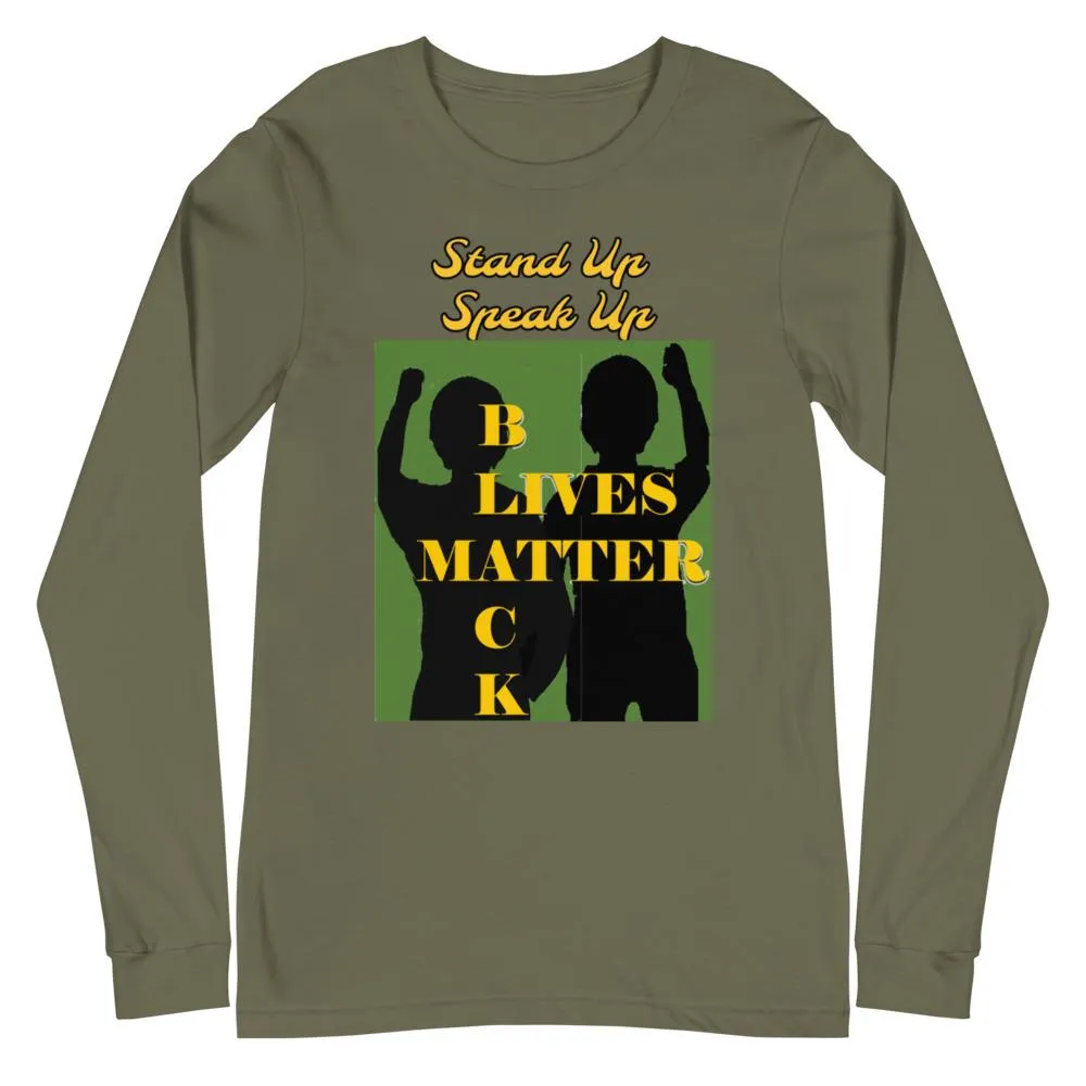 Black Lives Matter Unisex Long Sleeve Tee