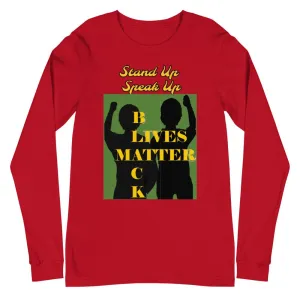 Black Lives Matter Unisex Long Sleeve Tee