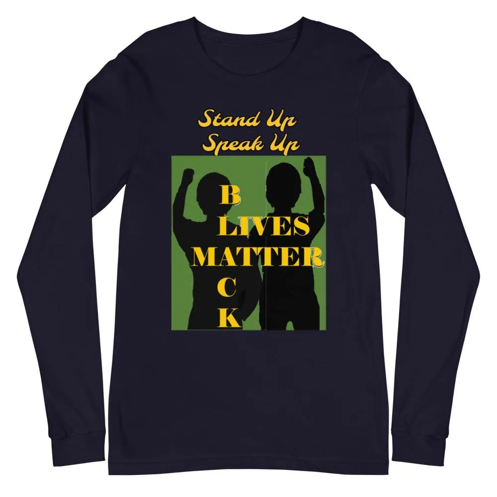 Black Lives Matter Unisex Long Sleeve Tee