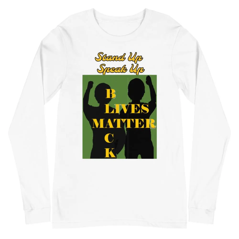 Black Lives Matter Unisex Long Sleeve Tee