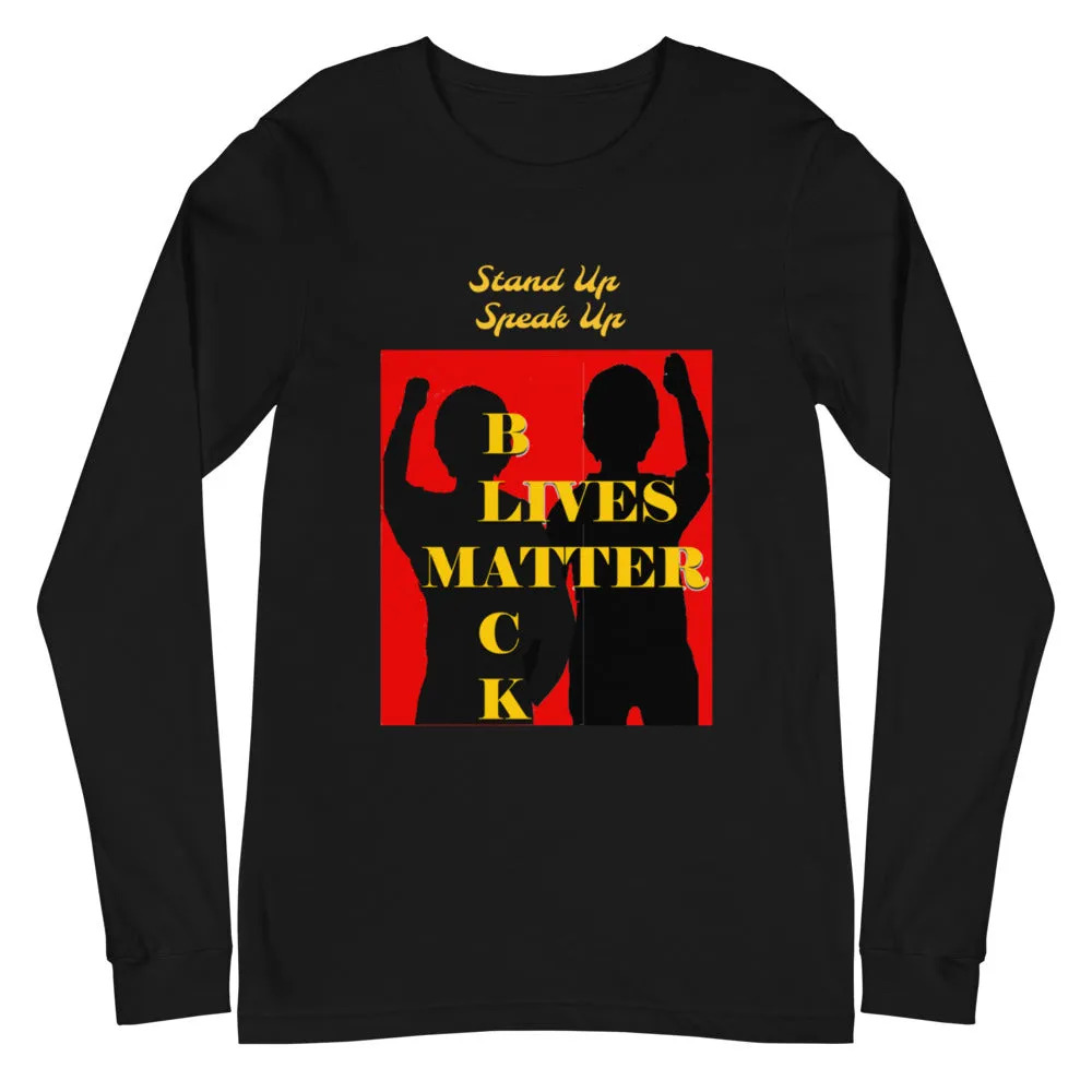 Black Lives Matter Unisex Long Sleeve Tee