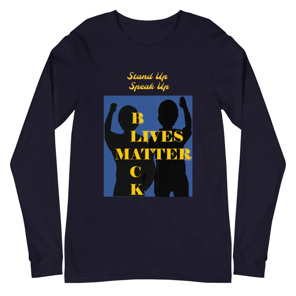 Black Lives Matter Unisex Long Sleeve Tee