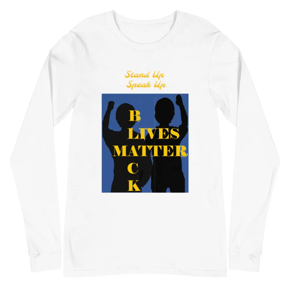 Black Lives Matter Unisex Long Sleeve Tee