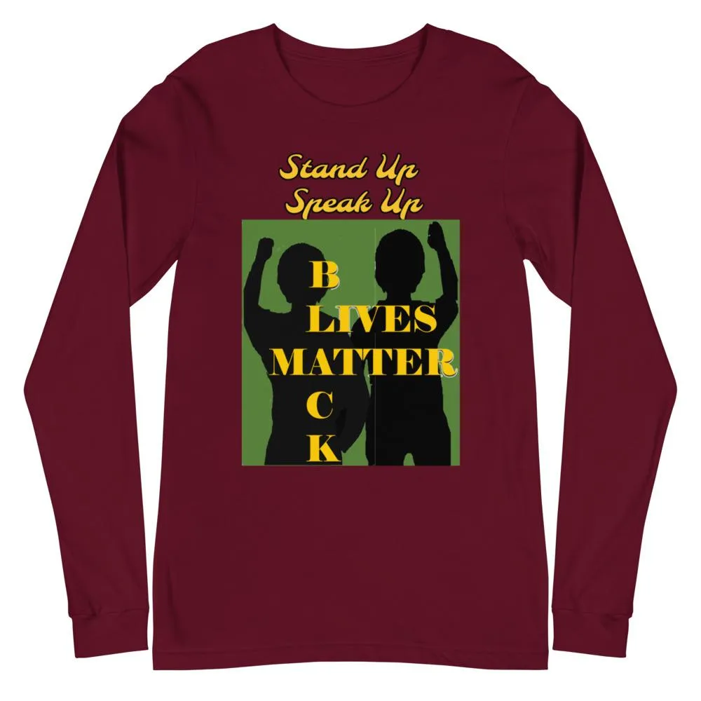 Black Lives Matter Unisex Long Sleeve Tee