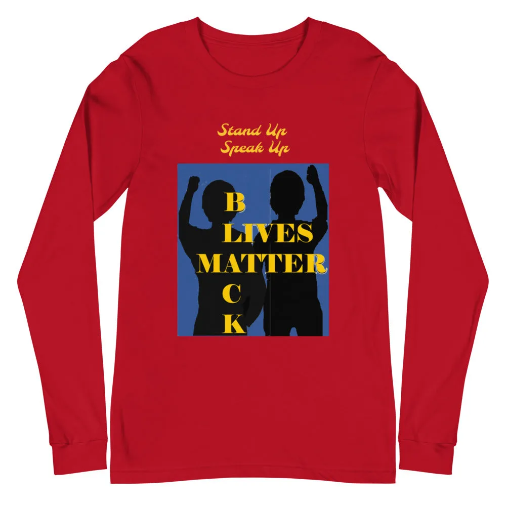 Black Lives Matter Unisex Long Sleeve Tee